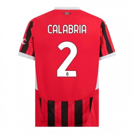 Camiseta de fútbol AC Milan Calabria 2 1ª equipación 2024-25 Camiseta de fútbol AC Milan Calabria 2 1ª equipación 2024-25